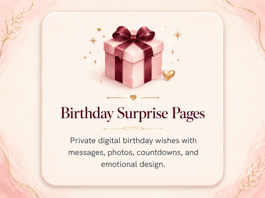 birhday surprise card